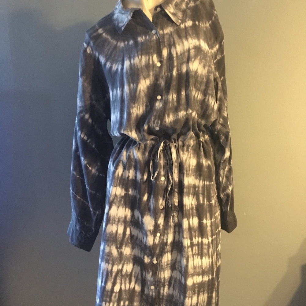Calvin Klein Monochrome Tie-Dye Shirt